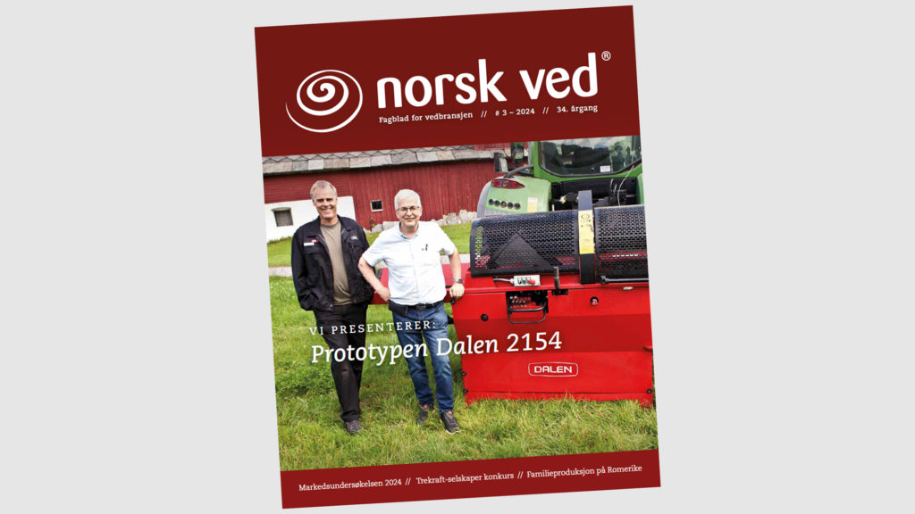Fagbladet Norsk Ved er sendt ut til våre medlemmer