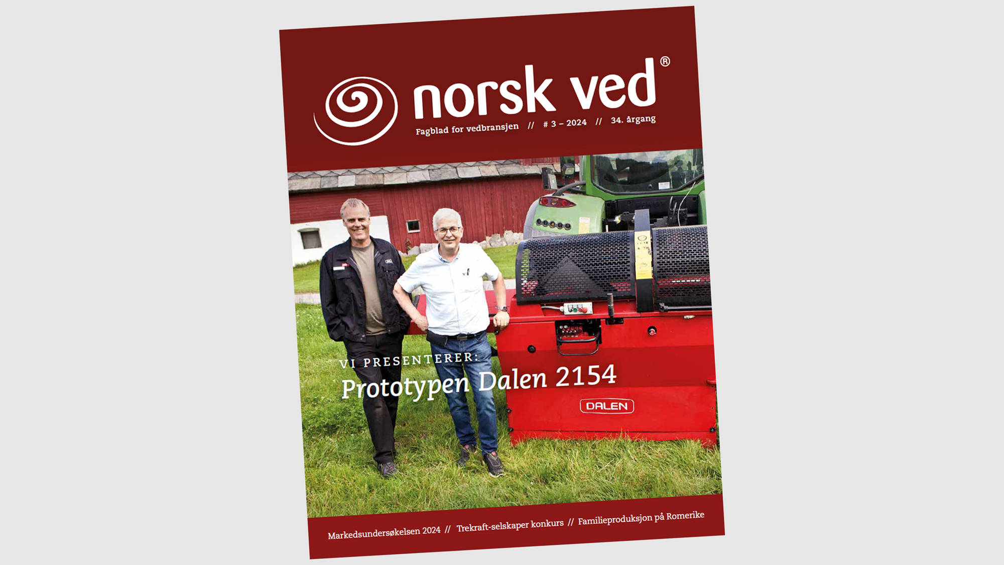 Fagbladet Norsk Ved er sendt ut til våre medlemmer
