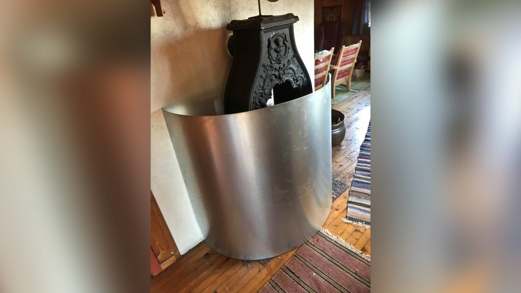 Husk barnesikring av vedovner