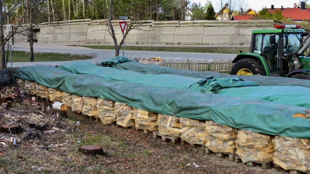 Langpresenninger dekker veden godt